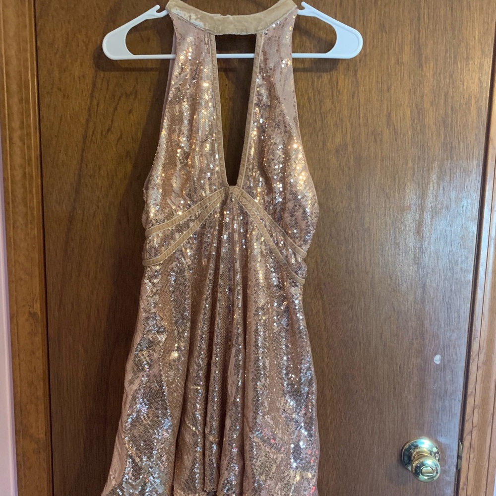 Free People glitter dress